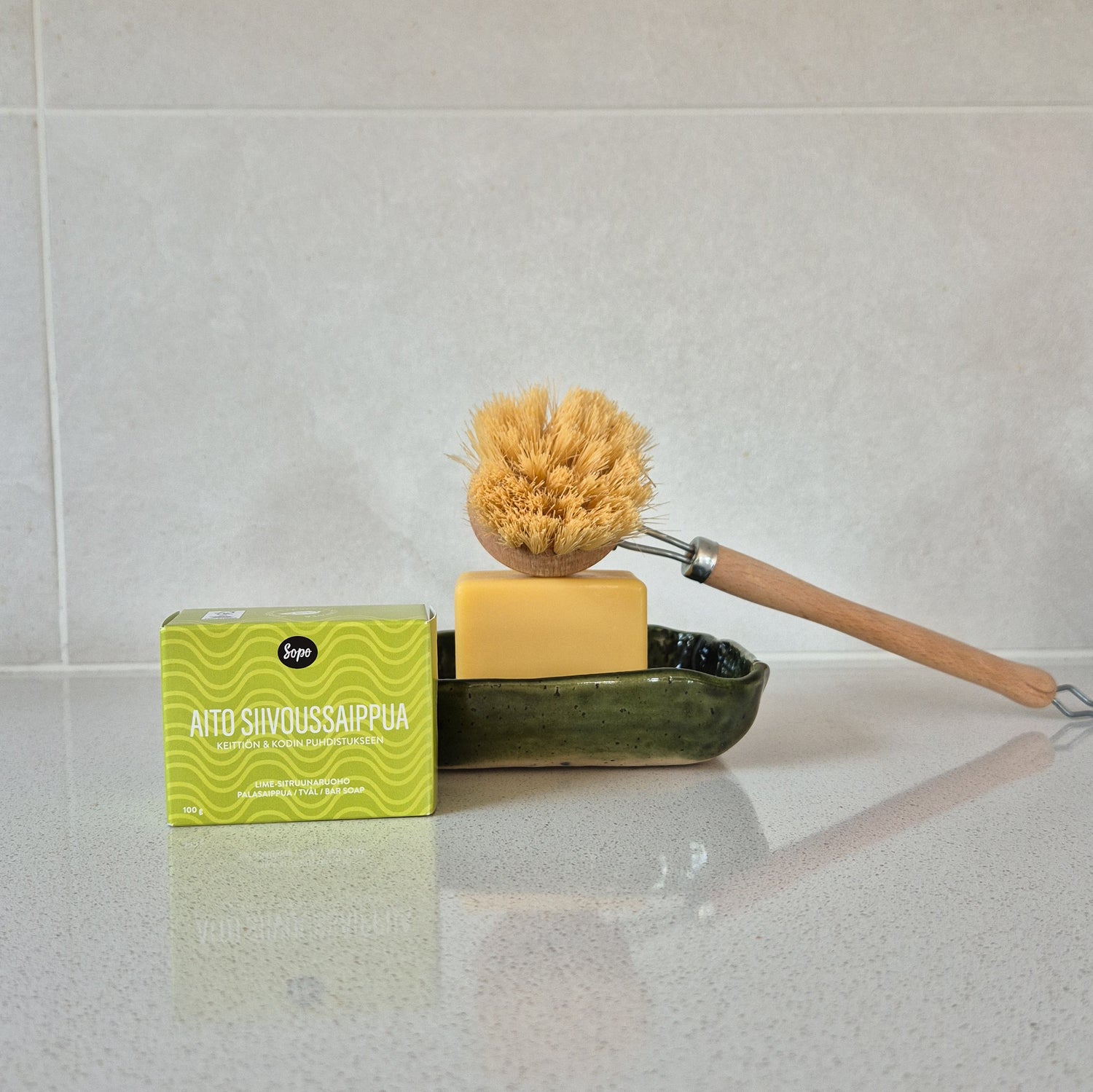 Aito Siivoussaippua – Lime-Sitruunaruoho