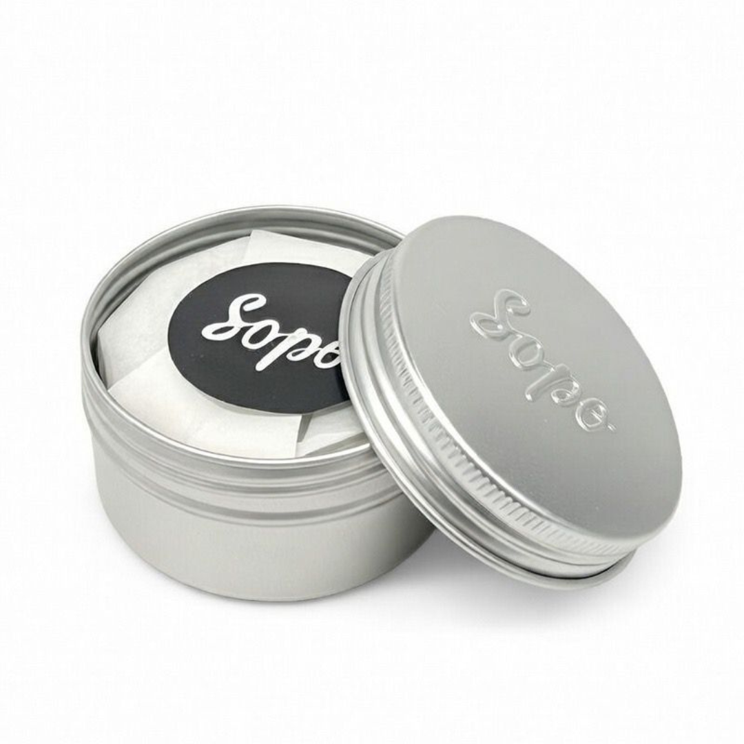 Metallinen rasia voidepalalle