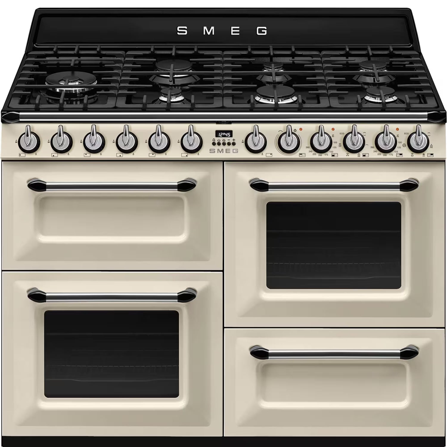 Smeg Victoria TR4110 -kaasuliesi kolmella uunilla