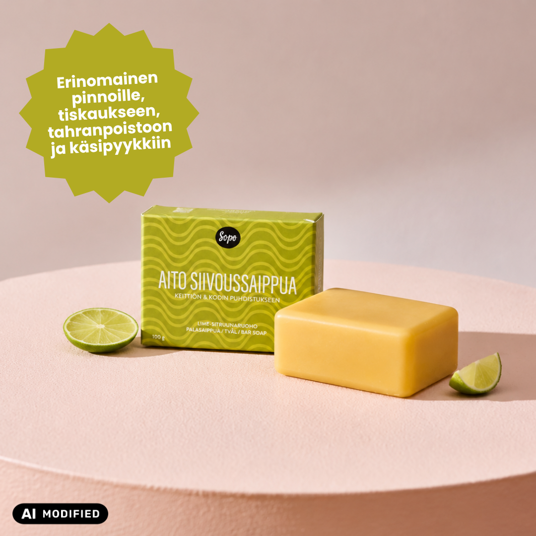 Aito Siivoussaippua – Lime-Sitruunaruoho