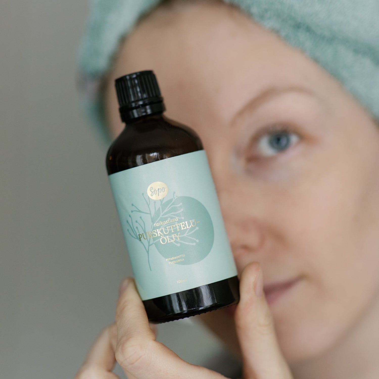 Sopon suuta raikastava purskutteluöljy