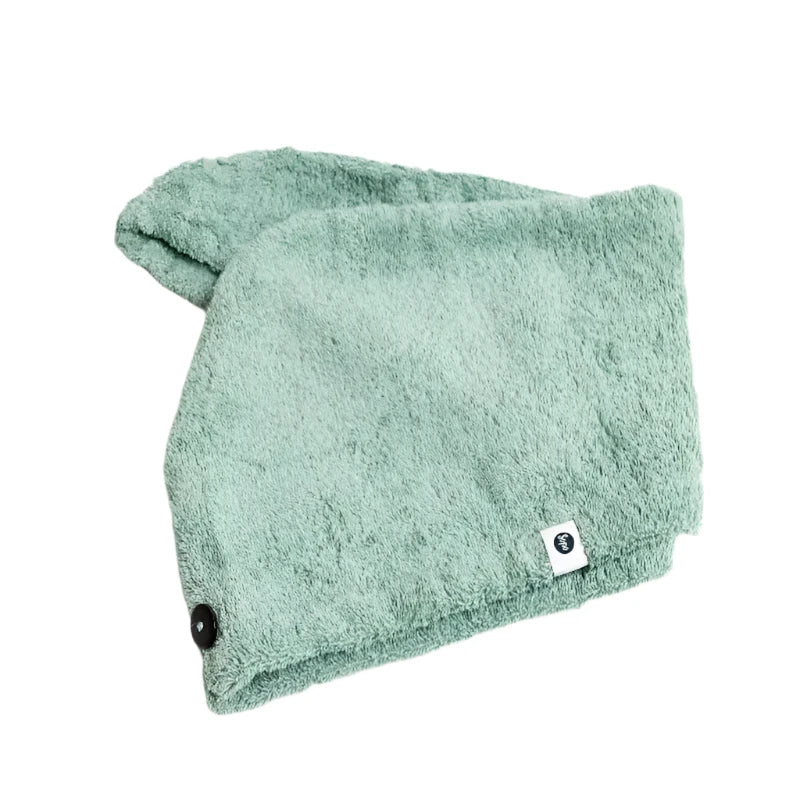 hiusturbaani pyyhe jaden vihreä