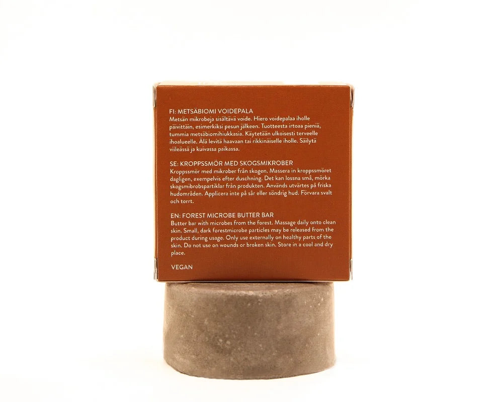 metsäbiomi voidepala valmistettu suomessa
