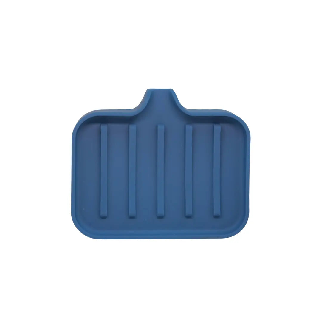 sininen silikoninen saippua-alusta palasaippualle sopo