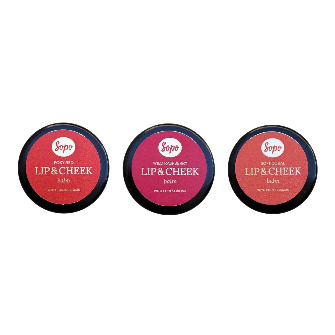 Lip Balm and Blush – Lip Balm Enriched with Forest Biomass – Sopo Soap