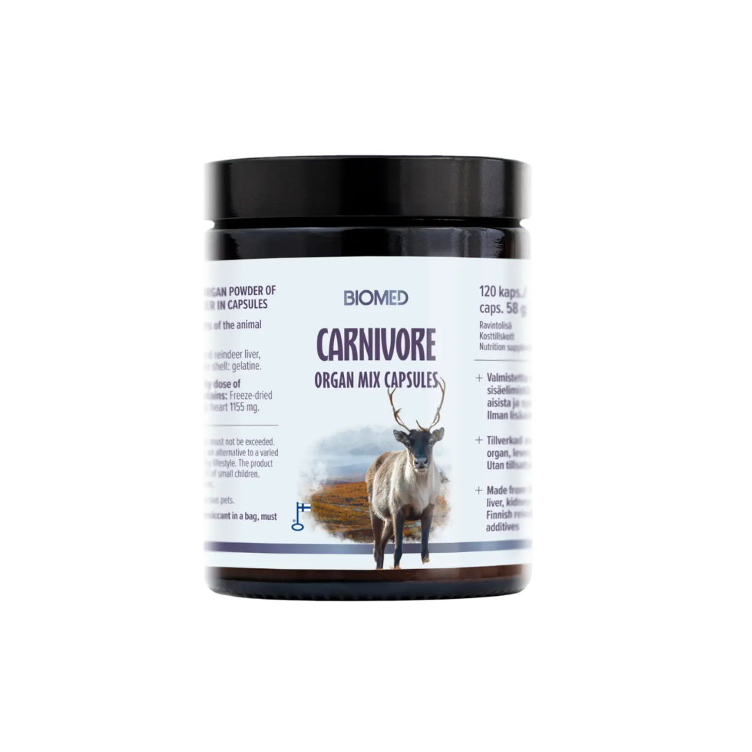 Biomed Carnivore Organ Mix Capsules