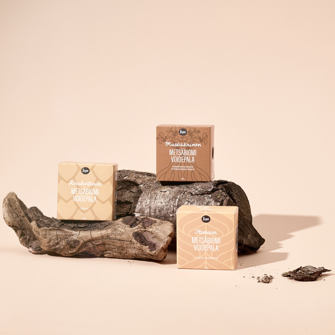 Metsäbiomi Voidepala - 3 vaihtoehtoa