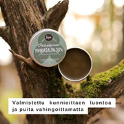 pihkasalva on valmistettu luontoa ja puita vahingoittamatta