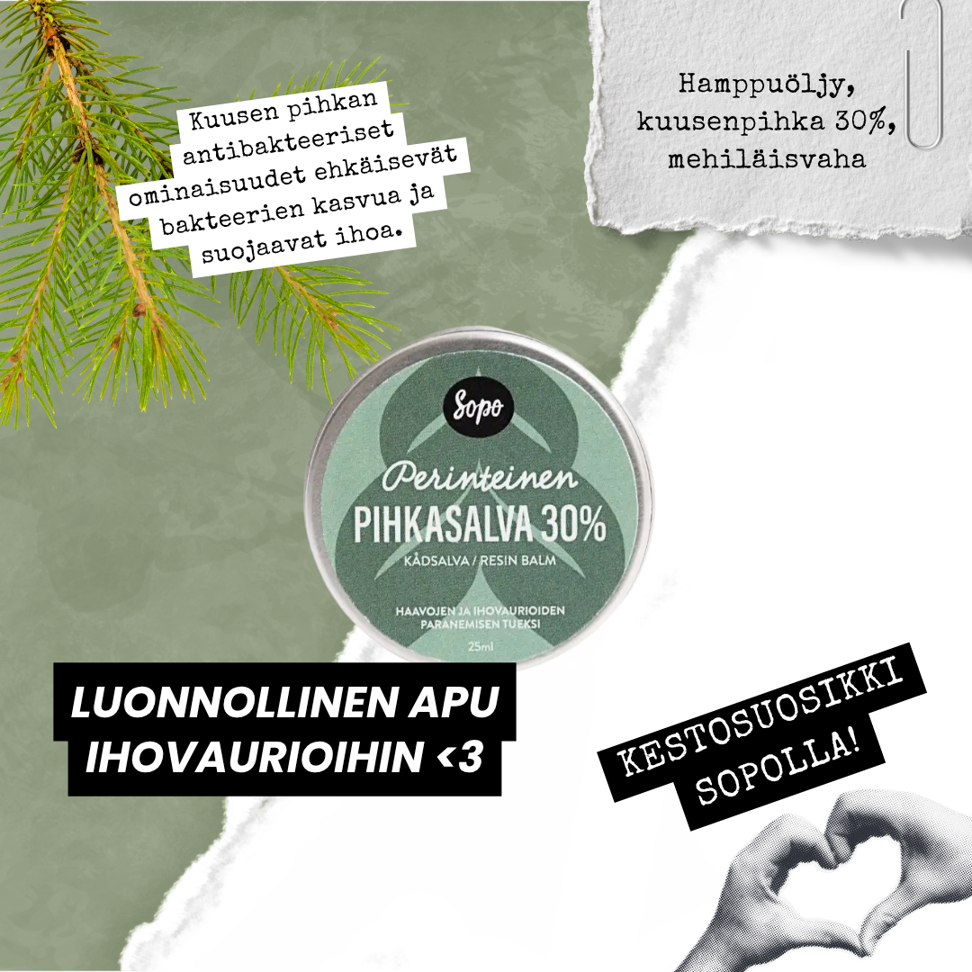 Perinteinen pihkasalva