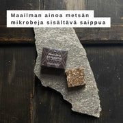 metsän mikrobeja sisältävä palasaippua